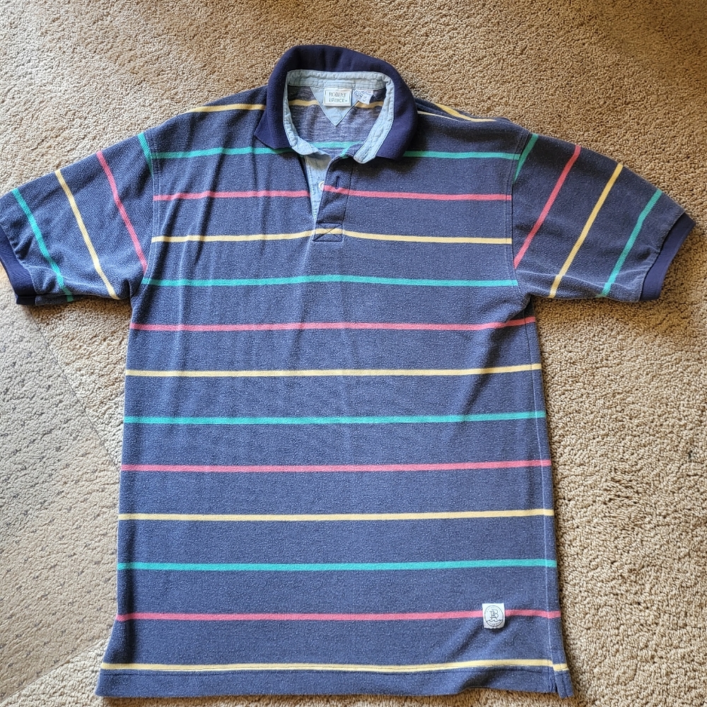 Robert Bruce Men's Polo Shirt - L